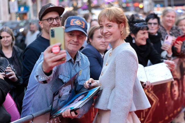 Leonie Benesch arrives at the premiere of the fifth and final season of the series *Babylon Berlin* on September 10, 2026, at the Zoo Palast in Berlin. Leonie Benesch arrives at the premiere of the fifth and final season of the series *Babylon Berlin* on September 10, 2026 at the Zoo Palast in Berlin, Germany. Babylon Berlin Season 5 Series Premiere in Berlin