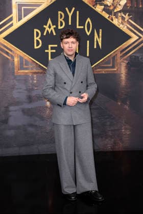 Christian Friedel at the premiere of the fifth and final season of the series *Babylon Berlin* on September 10, 2026, at the Zoo Palast in Berlin. Christian Friedel attends the premiere of the fifth and final season of the series *Babylon Berlin* on September 10, 2026 at the Zoo Palast in Berlin, Germany. Babylon Berlin Season 5 Premiere in Berlin