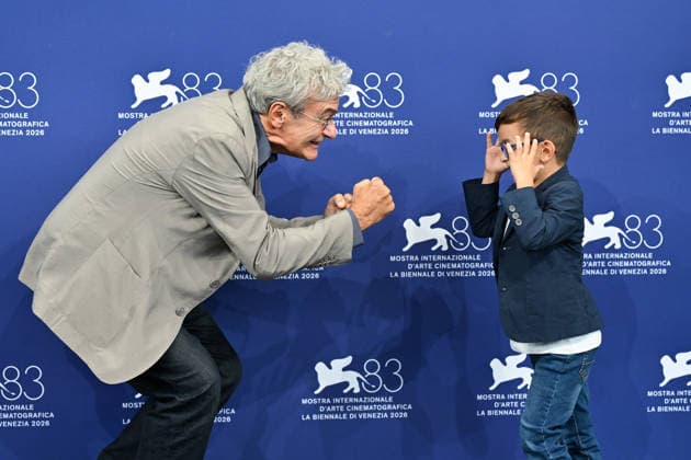 September 10, 2026, Venice, Rome, Italy: Mario Martone during the photocall for the film Scherzetto, 83rd Venice Film Festival. Venice, September 10, 2026 Venice Italy  - ZUMAa289 20260910_zia_a289_366 Copyright: xMlax xAgfx