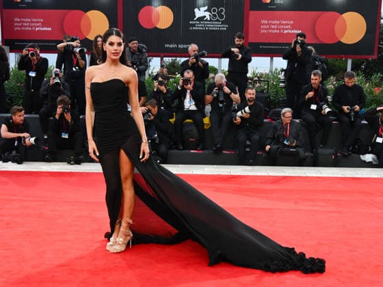 IPA88366502 - Venice, 83rd Venice International Film Festival 2026 - Night 9. Red carpet for the film *UN PEU AVANT MINUIT*. Pictured: Antonella Fiordelisi  Copyright: xAlbertoxTerenghi PoolxPhotoxEvenx xPoolxPhotoxEventsx08x IPA88366502
