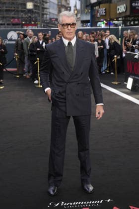 ˜Mobland™ season 2 world premiere at the Odeon Luxe Leicester Square Featuring: Pierce Brosnan Where: London, United Kingdom When: 10 Sep 2026 Credit: Alan West Cover Images EDITORIAL USE ONLY. NOT FOR USE BY NEWSPAPERS BASED IN THE UK. Copyright: xx coverimg56004842