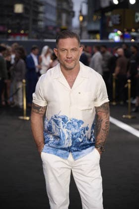 ˜Mobland™ season 2 world premiere at the Odeon Luxe Leicester Square Featuring: Tom Hardy Where: London, United Kingdom When: 10 Sep 2026 Credit: Alan West Cover Images EDITORIAL USE ONLY. NOT FOR USE BY NEWSPAPERS BASED IN THE UK. Copyright: xx coverimg56004859