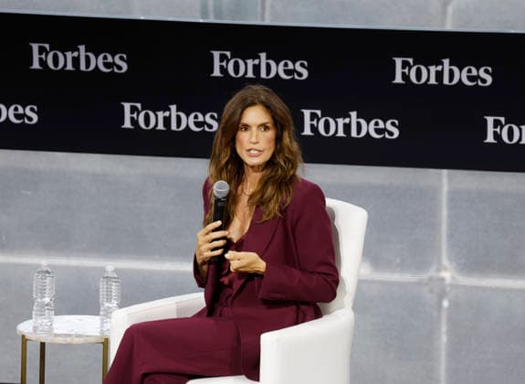 Cindy Crawford speaks at the Forbes Power Women s Summit on Thursday, September 10, 2026 at Jazz at Lincoln Center in New York City.  NYP20260910118 JohnxAngelillo