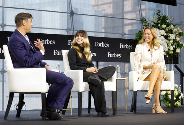 Alysa Liu and Ali Truwit speak with Assistant Managing EditorForbes and moderator Steven Bertoni at the Forbes Power Women s Summit on Thursday, September 10, 2026 at Jazz at Lincoln Center in New York City.  NYP20260910135 JohnxAngelillo