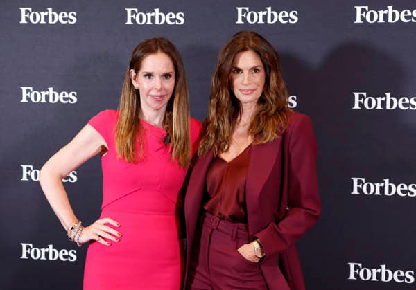 Cindy Crawford and Moira Forbes arrive at the Forbes Power Women s Summit on Thursday, September 10, 2026 at Jazz at Lincoln Center in New York City.  NYP20260910111 JohnxAngelillo