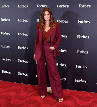 Cindy Crawford arrives at the Forbes Power Women s Summit on Thursday, September 10, 2026 at Jazz at Lincoln Center in New York City.  NYP20260910112 JohnxAngelillo