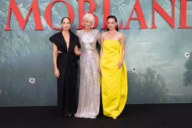 September 10, 2026, London, United Kingdom: (L-R), Joanne Froggatt, Dame Helen Mirren and Lara Pulver attend the World Premiere ofÃ‚ MOBLAND SEASON 2Ã‚ atÃ‚ Odeon Luxe Leicester Square.The cast and celebrity guests attend the red carpet World Premiere ofÃ‚ MOBLAND SEASON 2Ã‚ atÃ‚ Odeon Luxe in Leicester Square London United Kingdom  - ZUMAs197 20260910_aaa_s197_248 Copyright: xPhilxLewisx