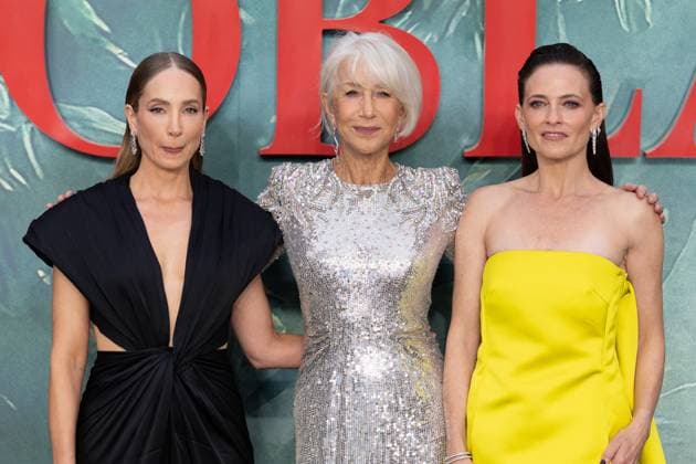 September 10, 2026, London, United Kingdom: (L-R), Joanne Froggatt, Dame Helen Mirren and Lara Pulver attend the World Premiere ofÃ‚ MOBLAND SEASON 2Ã‚ atÃ‚ Odeon Luxe Leicester Square.The cast and celebrity guests attend the red carpet World Premiere ofÃ‚ MOBLAND SEASON 2Ã‚ atÃ‚ Odeon Luxe in Leicester Square London United Kingdom  - ZUMAs197 20260910_aaa_s197_246 Copyright: xPhilxLewisx