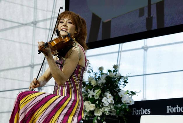 Lindsey Stirling performs at the Forbes Power Women s Summit on Thursday, September 10, 2026 at Jazz at Lincoln Center in New York City.  NYP20260910152 JohnxAngelillo