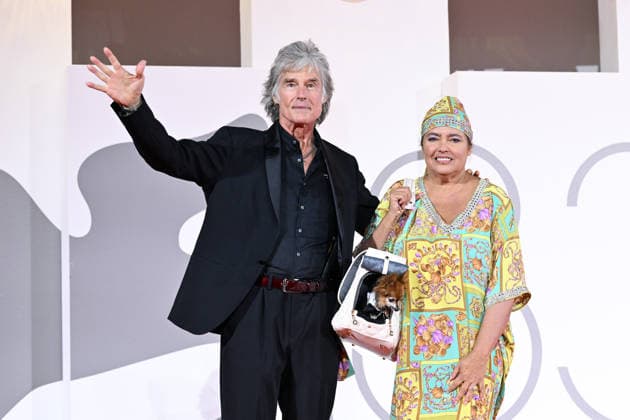 September 10, 2026, Venice, Rome, Italy: Ronn Moss and Devin DeVasquez on the red carpet for Scherzetto, the 83rd Venice Film Festival. Venice, September 10, 2026 Venice Italy  - ZUMAa289 20260910_zia_a289_474 Copyright: xMlax xAgfx