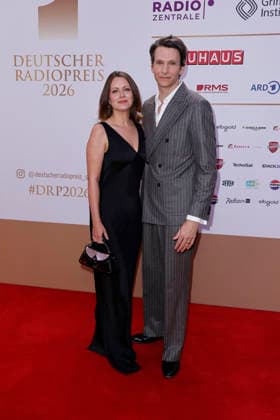 Alice Dwyer and Sabin Tambrea at the German Radio Awards (Deutscher Radiopreis) ceremony on September 10, 2026, at the Musical Theater an der Elbe in Hamburg Alice Dwyer and Sabin Tambrea arrive for the annual German Radio Awards (Deutscher Radiopreis) ceremony on September 10, 2026 at the Musical Theater an der Elbe in Hamburg, Germany. German Radio Awards ceremony in Hamburg