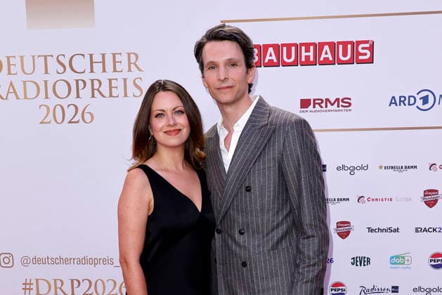 Alice Dwyer and Sabin Tambrea at the German Radio Awards (Deutscher Radiopreis) ceremony on September 10, 2026, at the Musical Theater an der Elbe in Hamburg Alice Dwyer and Sabin Tambrea arrive for the annual German Radio Awards (Deutscher Radiopreis) ceremony on September 10, 2026 at the Musical Theater an der Elbe in Hamburg, Germany. German Radio Awards ceremony in Hamburg