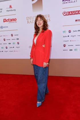 Antje Schomaker at the German Radio Awards (Deutscher Radiopreis) ceremony on September 10, 2026, at the Musical Theater an der Elbe in Hamburg Antje Schomaker arrives for the annual German Radio Awards (Deutscher Radiopreis) ceremony on September 10, 2026 at the Musical Theater an der Elbe in Hamburg, Germany. German Radio Awards ceremony in Hamburg