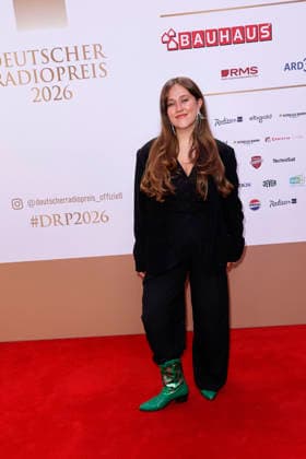 Muriel at the German Radio Awards (Deutscher Radiopreis) ceremony on September 10, 2026, at the Musical Theater an der Elbe in Hamburg. Muriel arrives for the annual German Radio Awards (Deutscher Radiopreis) ceremony on September 10, 2026 at the Musical Theater an der Elbe in Hamburg, Germany German Radio Awards ceremony in Hamburg