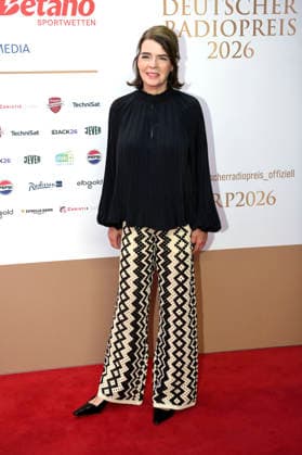 Susanne Daubner at the 17th German Radio Awards ceremony in 2026 at the Stage Theater an der Elbe in Hamburg, September 10, 2026 Foto:xC.xNiehausx xFuturexImagex radiopreis_6747