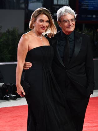 IPA88370205 - Venice, 83rd Venice International Film Festival 2026 - Night 9. Red carpet event for the film Scherzetto. Pictured: Ippolita Di Majo, Mario Martone  Copyright: xAlbertoxTerenghix xPoolxPhotoxEventsx08x IPA88370205