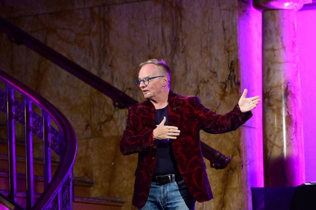Uwe Steimle with his show *Nu Keen Getue, keen Gemache* at the historic Art Nouveau department store in Görlitz, September 10, 2026 Copyright: xMatthiasxWehnertx