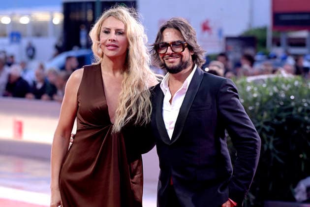 Karla Sofia Gascon and Joaquin CortÃ s attend the Scherzetto Screening during the 83rd Venice International Film Festival at Sala Grande on September 10, 2026 in Venice, Italy.  VEN20260910910 RoccoxSpaziani
