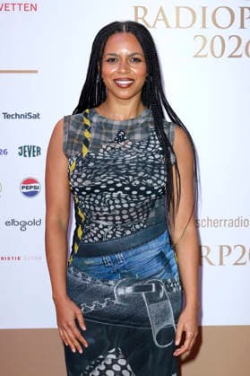Aminata Belli at the 17th German Radio Awards ceremony in 2026 at the Stage Theater an der Elbe in Hamburg, September 10, 2026 Foto:xC.xTamckex xFuturexImagex radiopreis_6764