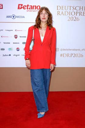 Antje Schomaker at the 17th German Radio Awards ceremony in 2026 at the Stage Theater an der Elbe in Hamburg, September 10, 2026 Foto:xC.xTamckex xFuturexImagex radiopreis_6768