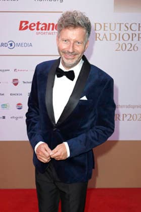 Thorsten Schorn at the 17th German Radio Awards ceremony in 2026 at the Stage Theater an der Elbe in Hamburg, September 10, 2026 Foto:xC.xTamckex xFuturexImagex radiopreis_6784
