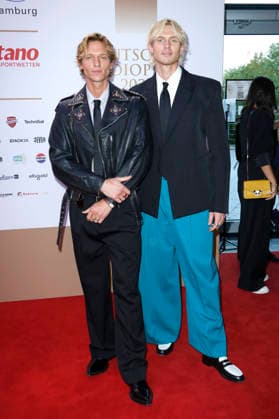 Felix Hain and Lucas Hain of Fast Boy at the 17th German Radio Awards ceremony in 2026 at the Stage Theater an der Elbe in Hamburg, September 10, 2026 Foto:xC.xTamckex xFuturexImagex radiopreis_6832