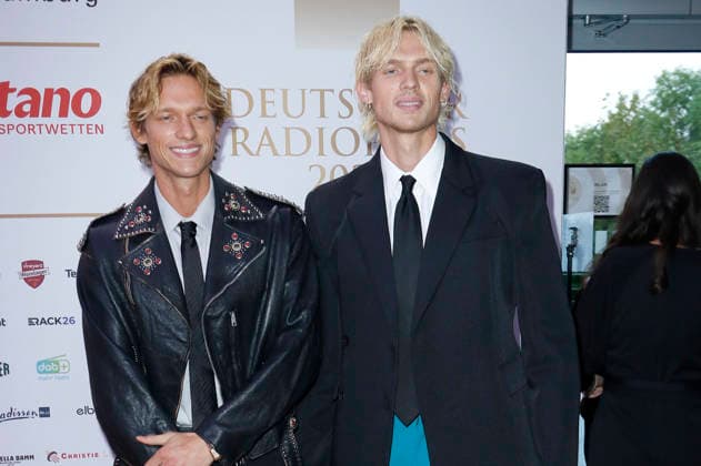 Felix Hain and Lucas Hain of Fast Boy at the 17th German Radio Awards ceremony in 2026 at the Stage Theater an der Elbe in Hamburg, September 10, 2026 Foto:xC.xTamckex xFuturexImagex radiopreis_6834