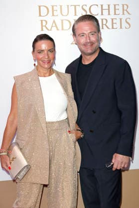 Sasha with his wife Julia Röntgen at the 17th German Radio Awards ceremony in 2026 at the Stage Theater an der Elbe in Hamburg, September 10, 2026 Foto:xC.xTamckex xFuturexImagex radiopreis_6850