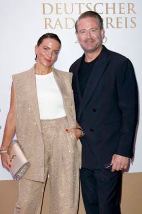 Sasha with his wife Julia Röntgen at the 17th German Radio Awards ceremony in 2026 at the Stage Theater an der Elbe in Hamburg, September 10, 2026 Foto:xC.xTamckex xFuturexImagex radiopreis_6851