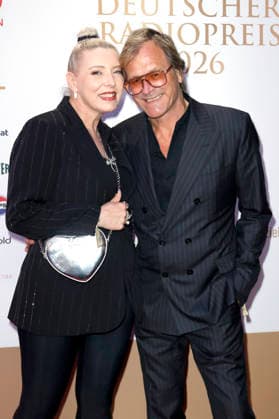 Sabrina Winter, also known as Stereoblond, and Steve Norman of Spandau Ballet at the 17th German Radio Awards ceremony in 2026 at the Stage Theater an der Elbe in Hamburg, September 10, 2026 Foto:xC.xTamckex xFuturexImagex radiopreis_6925