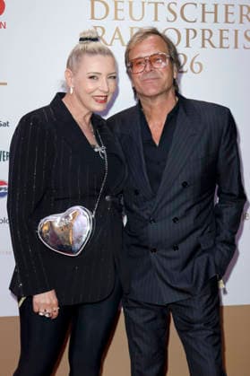 Sabrina Winter, also known as Stereoblond, and Steve Norman of Spandau Ballet at the 17th German Radio Awards ceremony in 2026 at the Stage Theater an der Elbe in Hamburg, September 10, 2026 Foto:xC.xTamckex xFuturexImagex radiopreis_6926