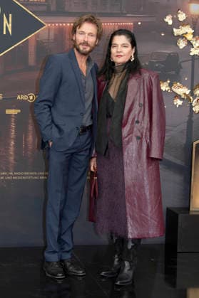 Andreas Pietschmann and Jasmin Tabatabai at the world premiere of the fifth and final season of the TV series *Babylon Berlin* at the Zoo Palast in Berlin, September 10, 2026 Foto:xC.xBehringx xFuturexImagex babylon_berlin_6913