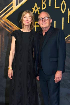 Jenny Schily and Uwe Preuss at the world premiere of the fifth and final season of the TV series *Babylon Berlin* at the Zoo Palast in Berlin, September 10, 2026 Foto:xC.xBehringx xFuturexImagex babylon_berlin_6918