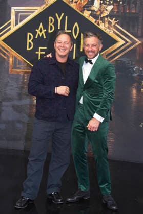 Trystan Pütter and Volker Bruch at the world premiere of the fifth and final season of the TV series *Babylon Berlin* at the Zoo Palast in Berlin, September 10, 2026 Foto:xC.xBehringx xFuturexImagex babylon_berlin_6937