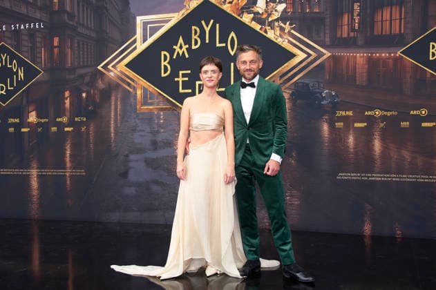 Liv Lisa Fries and Volker Bruch at the world premiere of the fifth and final season of the TV series *Babylon Berlin* at the Zoo Palast in Berlin, September 10, 2026 Foto:xC.xBehringx xFuturexImagex babylon_berlin_6944