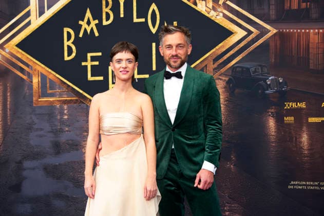 Liv Lisa Fries and Volker Bruch at the world premiere of the fifth and final season of the TV series *Babylon Berlin* at the Zoo Palast in Berlin, September 10, 2026 Foto:xC.xBehringx xFuturexImagex babylon_berlin_6949