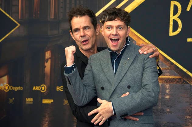 Tom Tykwer and Christian Friedel at the world premiere of the fifth and final season of the TV series Babylon Berlin at the Zoo Palast in Berlin, September 10, 2026 Foto:xC.xBehringx xFuturexImagex babylon_berlin_6994