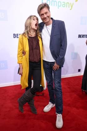 Bertelsmann Party 2026: Ina Paule Klink, Roland Suso Richter on the red carpet at the Bertelsmann Party 2026, Bertelsmann Berlin Office, September 10, 2026 Copyright: xEventpress Kratschx