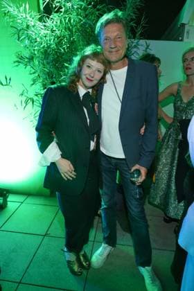 Bertelsmann Party 2026 Sarah Bauerett, Roland Suso Richter Red carpet at the Bertelsmann Party 2026, Bertelsmann Berlin Office, Berlin, September 10, 2026 Copyright: xEventpress Kratschx