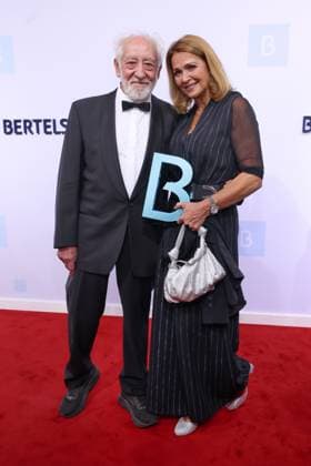 Bertelsmann Party 2026: Dieter Hallerforden, Christiane Zander on the red carpet at the Bertelsmann Party 2026, Bertelsmann Berlin Office, September 10, 2026 Copyright: xEventpress Kratschx