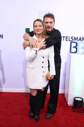 Bertelsmann Party 2026 Hendrik Duryn, Nina Gummich Red carpet at the Bertelsmann Party 2026, Bertelsmann Berlin Office, September 10, 2026 Copyright: xEventpress Kratschx