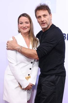 Bertelsmann Party 2026 Hendrik Duryn, Nina Gummich Red carpet at the Bertelsmann Party 2026, Bertelsmann Berlin Office, September 10, 2026 Copyright: xEventpress Kratschx