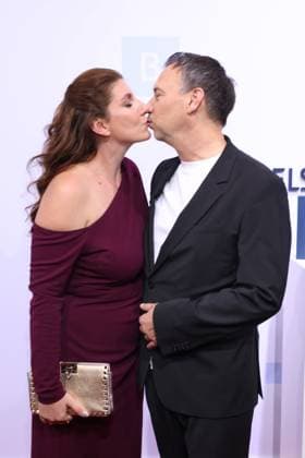 Bertelsmann Party 2026 Linda Haas, Sebastian Fitzek Red carpet at the Bertelsmann Party 2026, Bertelsmann Berlin Office, Berlin, September 10, 2026 Copyright: xEventpress Kratschx