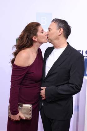 Bertelsmann Party 2026 Linda Haas, Sebastian Fitzek Red carpet at the Bertelsmann Party 2026, Bertelsmann Berlin Office, Berlin, September 10, 2026 Copyright: xEventpress Kratschx