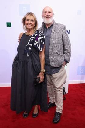 Bertelsmann Party 2026: Diana Körner and Roland Renner on the red carpet at the Bertelsmann Party 2026, Bertelsmann Berlin Office, Berlin, September 10, 2026 Copyright: xEventpress Kratschx