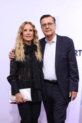 Bertelsmann Party 2026 Katja Burkhardt, Hans Mahr Red Carpet at the Bertelsmann Party 2026, Bertelsmann Berlin Office, September 10, 2026 Copyright: xEventpress Kratschx