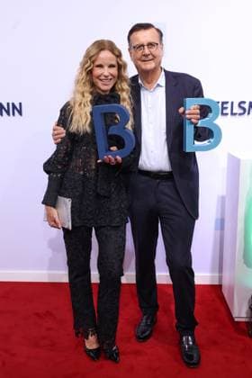 Bertelsmann Party 2026 Katja Burkhardt, Hans Mahr Red Carpet at the Bertelsmann Party 2026, Bertelsmann Berlin Office, September 10, 2026 Copyright: xEventpress Kratschx