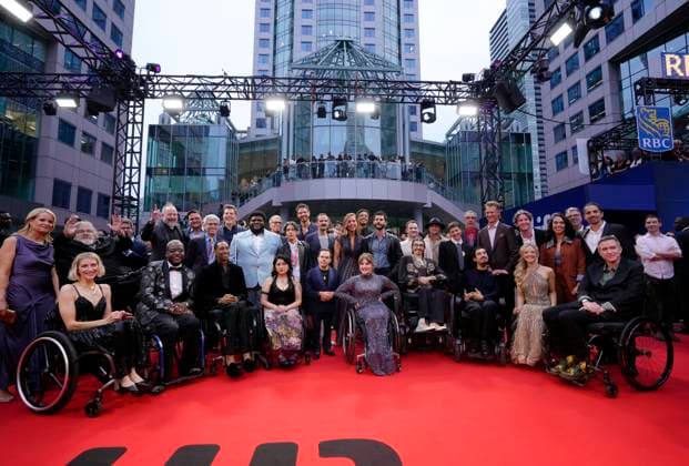 September 10, 2026, Toronto, On, CAN: Cast and crew arrive on the red carpet to promote the film Being Heumann at the Toronto International Film Festival, in Toronto, on Thursday Sept. 10, 2026, Toronto CAN  - ZUMAc35_ 20260910_zaf_c35_153 Copyright: xChrisxYoungx