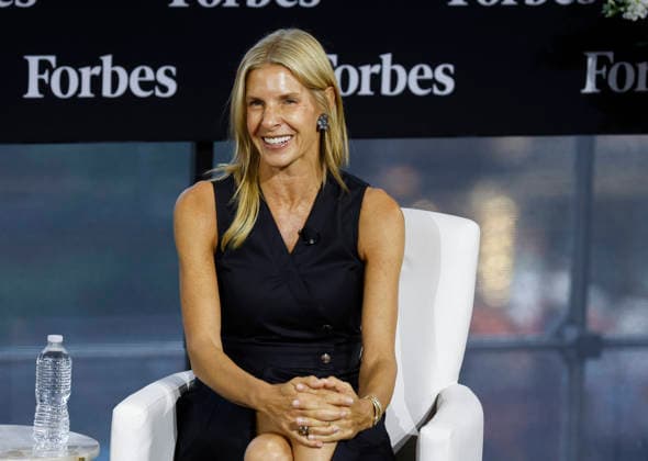 Chairman & CEO CLEAR Caryn Seidman Becker speaks at the Forbes Power Women s Summit on Thursday, September 10, 2026 at Jazz at Lincoln Center in New York City.  NYP202609101023 JohnxAngelillo