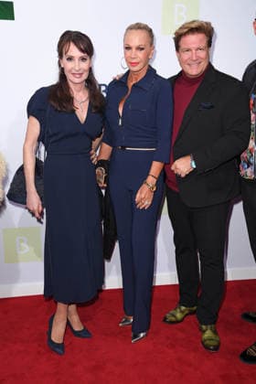 Anna Maria Kaufmann, Birgit Fischer Höper, and Francis Fulton Smith at the BERTELSMANN PARTY 2026 at Bertelsmann’s Berlin office on September 10, 2026